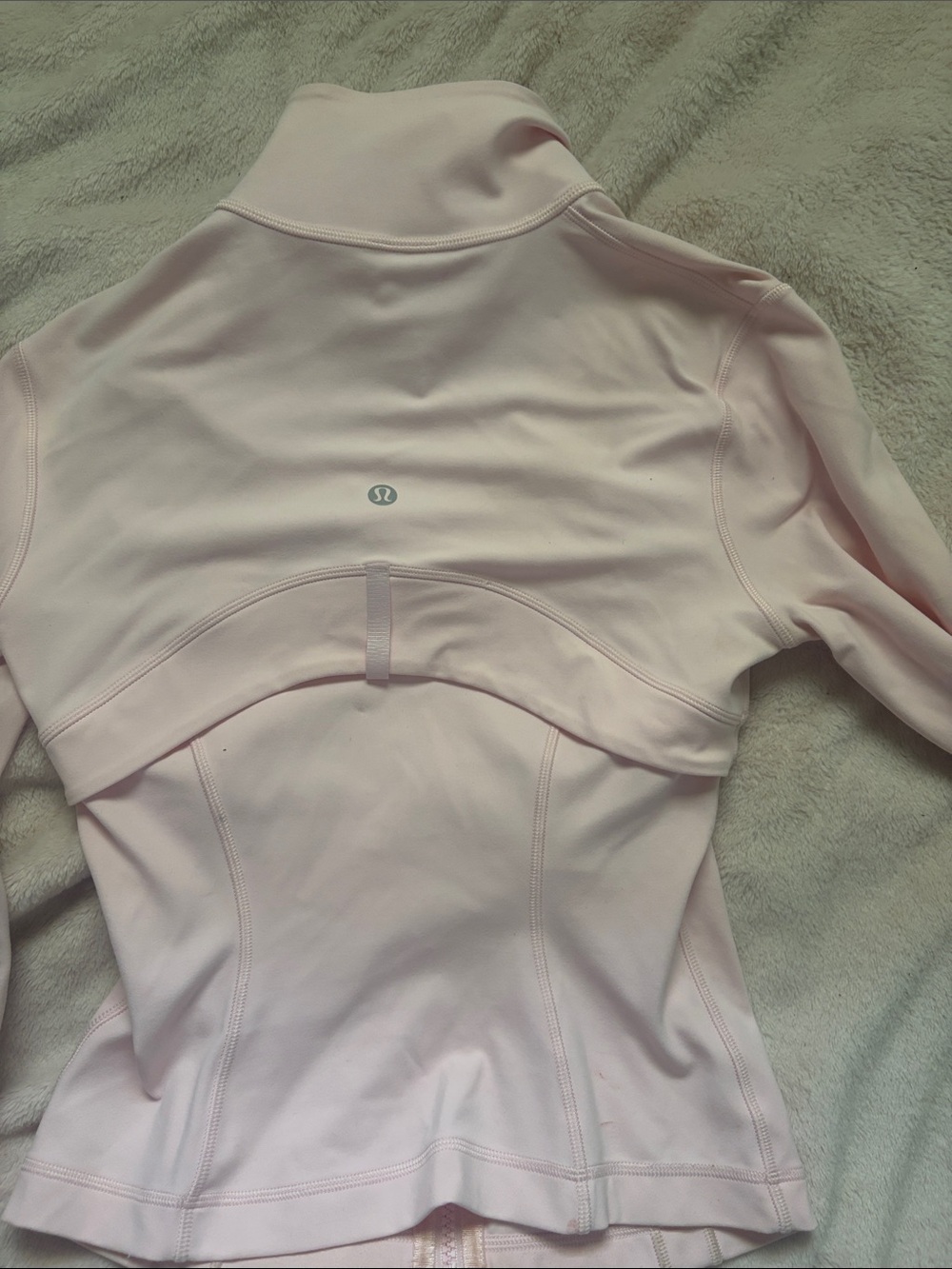 Lulu define jacket light pink